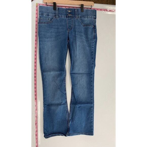 Lee Womens Regular Fit Straight Leg Blue Denim Jeans Size 8 - Picture 3 of 3